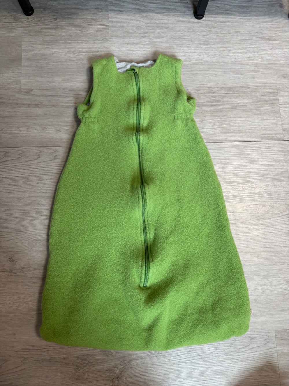 Disana Organic Boiled Wool Baby Sleep Sack Lime Green Size 3 100cm